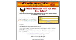 Desktop Screenshot of kids-halloween-activities.com